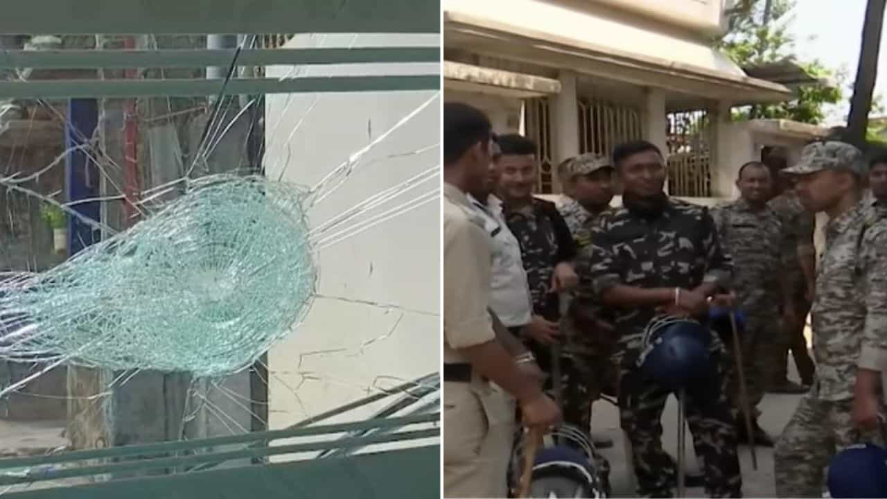 Siliguri: চড়ক সন্ন্যাসীদের ওপর হামলার অভিযোগ, দুই গোষ্ঠীর সংঘর্ষে রণক্ষেত্র শিলিগুড়ি, বেপরোয়া ভাঙচুর, আক্রান্ত পুলিশ Siliguri: চড়ক সন্ন্যাসীদের ওপর হামলার অভিযোগ, দুই গোষ্ঠীর সংঘর্ষে রণক্ষেত্র শিলিগুড়ি, বেপরোয়া ভাঙচুর, আক্রান্ত পুলিশ