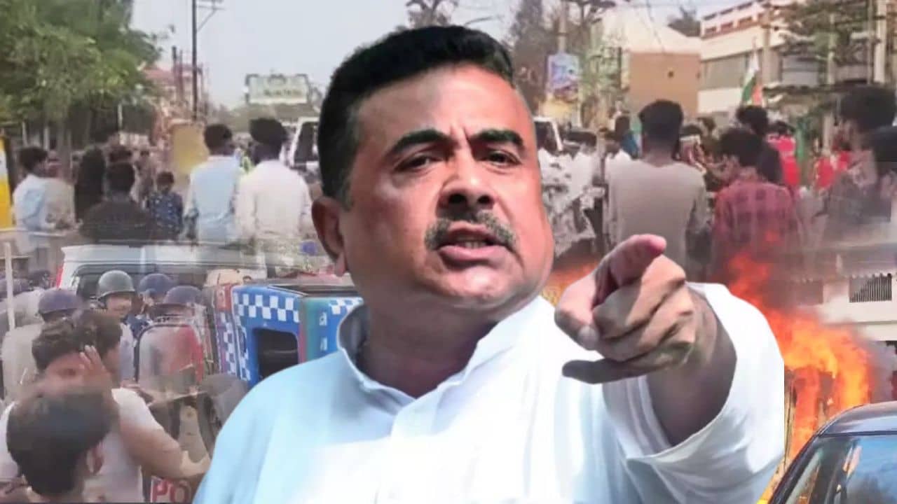 Murshidabad: মুর্শিদাবাদে আধা সেনা নামানোর দাবি শুভেন্দুর, পুলিশ বলছে পরিস্থিতি স্বাভাবিক