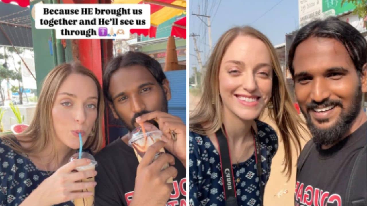 Unique Love Story: এক পোস্টেই শুরু প্রেম, আমেরিকা থেকে উড়ে ভারতের প্রত্যন্ত গ্রামে চলে এল বিদেশিনী! তারপর যা হল...