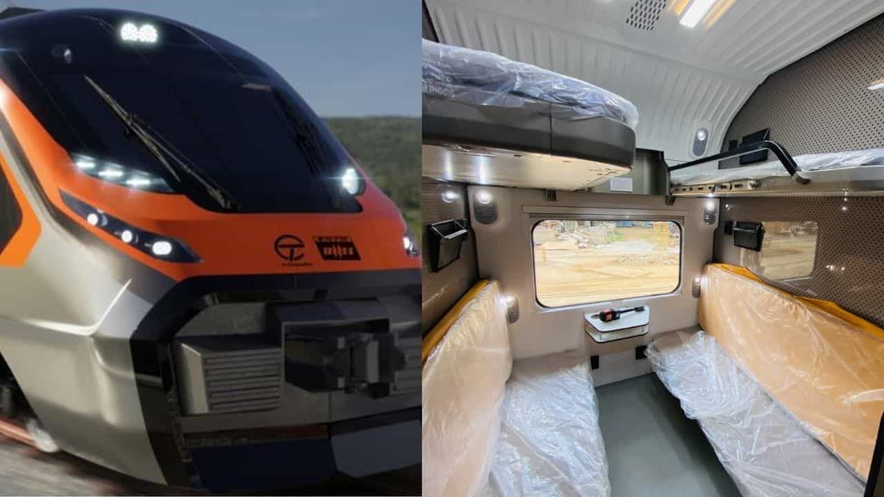 Vande Bharat Sleeper: বসে নয়, শুয়ে শুয়ে যাবেন বন্দে ভারতে, কোন রুটে চালু হচ্ছে স্লিপার ট্রেন? কতই বা ভাড়া? Vande Bharat Sleeper: বসে নয়, শুয়ে শুয়ে যাবেন বন্দে ভারতে, কোন রুটে চালু হচ্ছে স্লিপার ট্রেন? কতই বা ভাড়া?