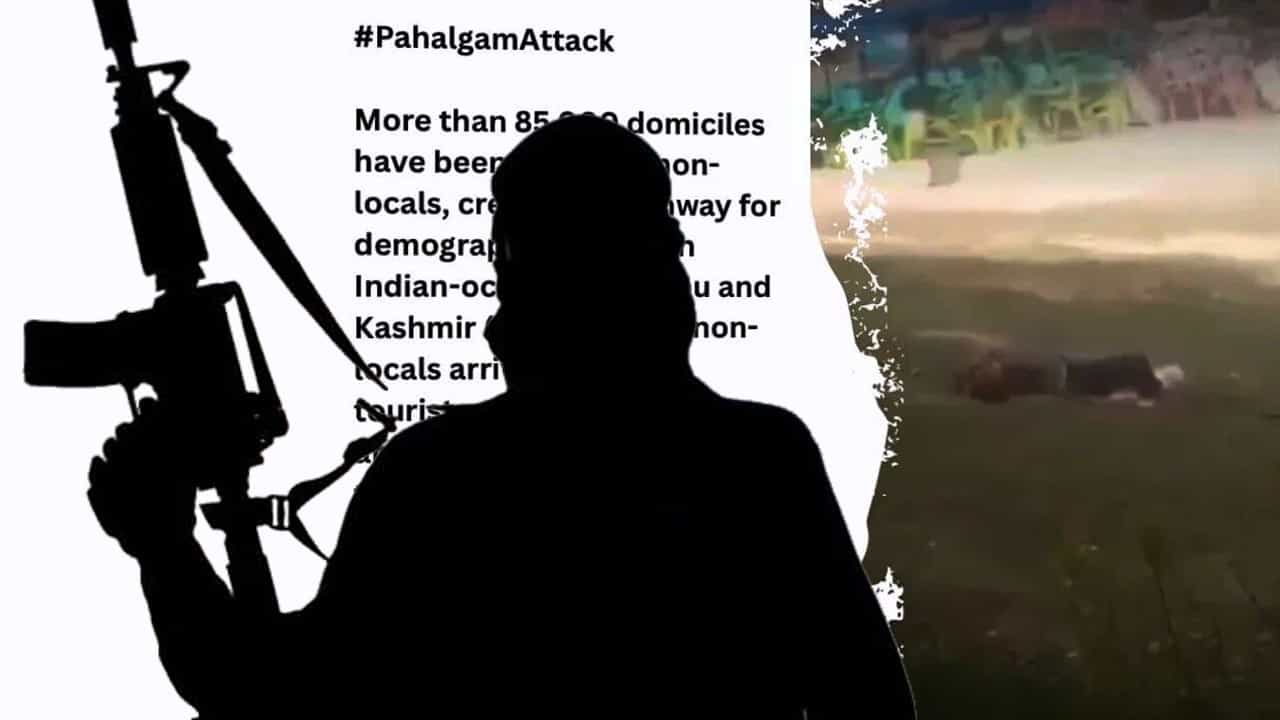 Pahalgam Tourist Attack: 'অবৈধভাবে বসতি গড়তে চাইলে হিংসা চলবে' - সোশ্যাল মিডিয়ায় হামলার দায় স্বীকার করে হুমকি সন্ত্রাবাদী সংগঠনের Pahalgam Tourist Attack: 'অবৈধভাবে বসতি গড়তে চাইলে হিংসা চলবে' - সোশ্যাল মিডিয়ায় হামলার দায় স্বীকার করে হুমকি সন্ত্রাবাদী সংগঠনের