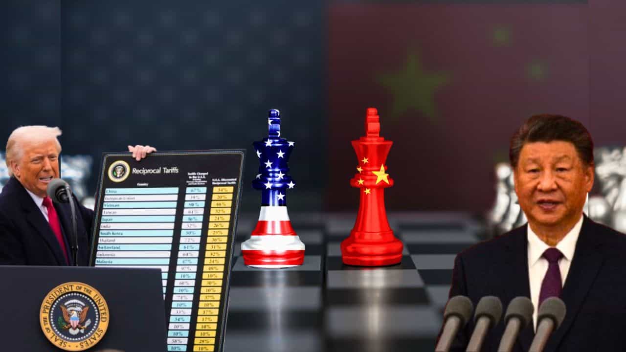 USA China Tariff War: ৫০ শতাংশ শুল্ক চাপানোর হুঁশিয়ারি ট্রাম্পের, চুপ নেই বেজিংও! 'করের বন্দুক' তাক করে মুখোমুখি সংঘর্ষে চিন-আমেরিকা USA China Tariff War: ৫০ শতাংশ শুল্ক চাপানোর হুঁশিয়ারি ট্রাম্পের, চুপ নেই বেজিংও! 'করের বন্দুক' তাক করে মুখোমুখি সংঘর্ষে চিন-আমেরিকা