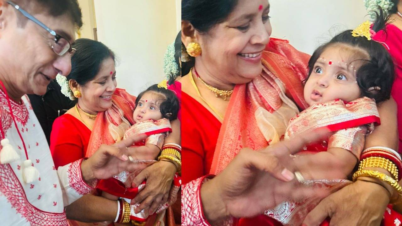 Exclusive: বলেছিলাম, ২৭ বছরে মা হবি কিনা ভেবে নে, কাঞ্চন-শ্রীময়ীর মেয়ের ছবি প্রকাশ্যে