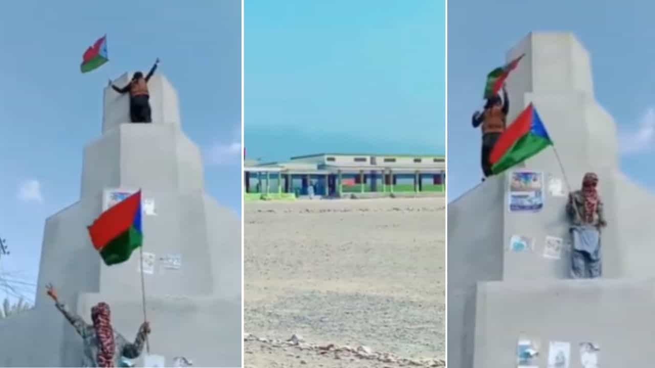 Balochistan: স্বাধীন হওয়ার পথে? পাকিস্তানের পতাকা টেনে নামাল বালুচিস্তান Balochistan: স্বাধীন হওয়ার পথে? পাকিস্তানের পতাকা টেনে নামাল বালুচিস্তান