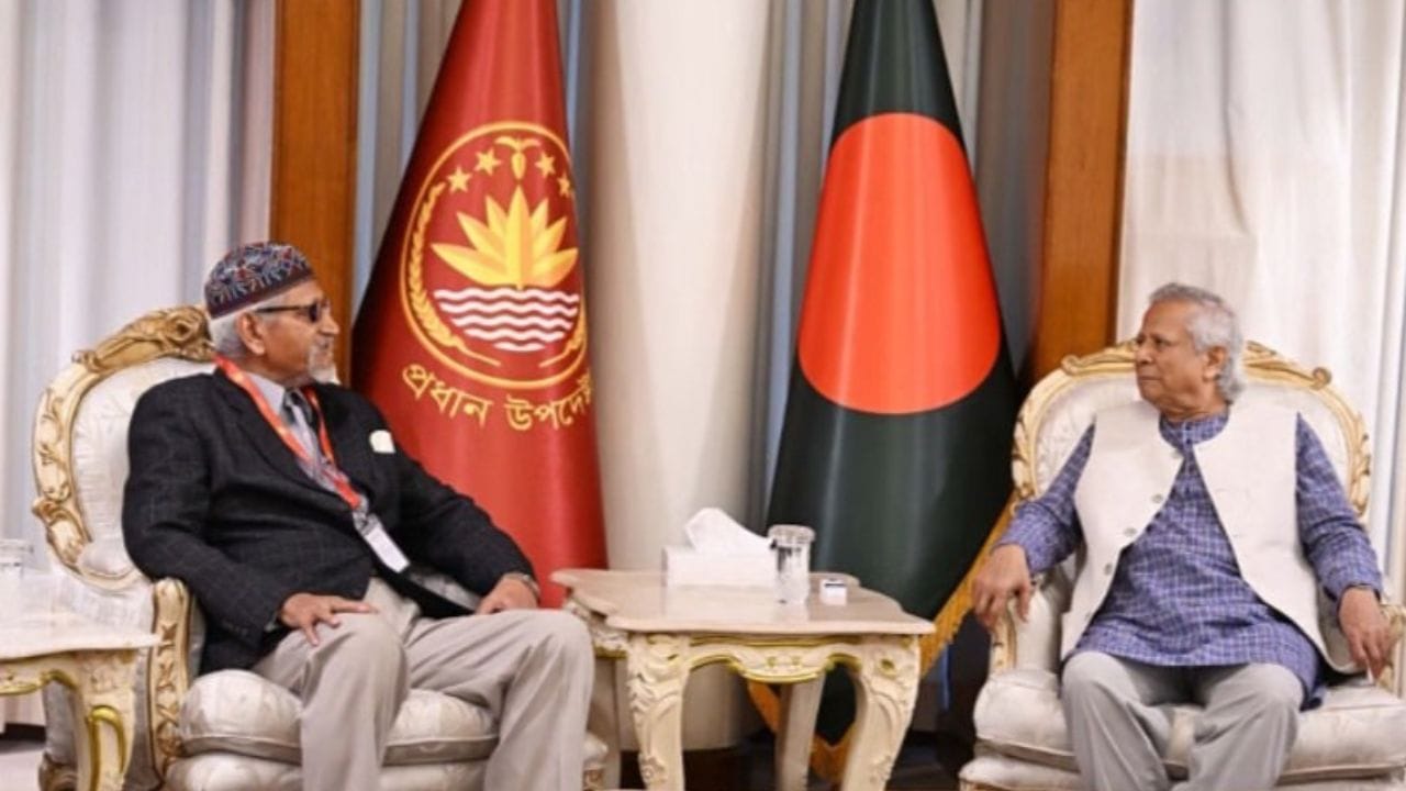 Bangladesh: 'ভারত-পাকিস্তান যুদ্ধ লাগলেই নর্থ-ইস্ট দখল করবে ঢাকা', হুঙ্কার বাংলাদেশের ইউনূস ঘনিষ্ঠ প্রাক্তন সেনাকর্তার Bangladesh: 'ভারত-পাকিস্তান যুদ্ধ লাগলেই নর্থ-ইস্ট দখল করবে ঢাকা', হুঙ্কার বাংলাদেশের ইউনূস ঘনিষ্ঠ প্রাক্তন সেনাকর্তার