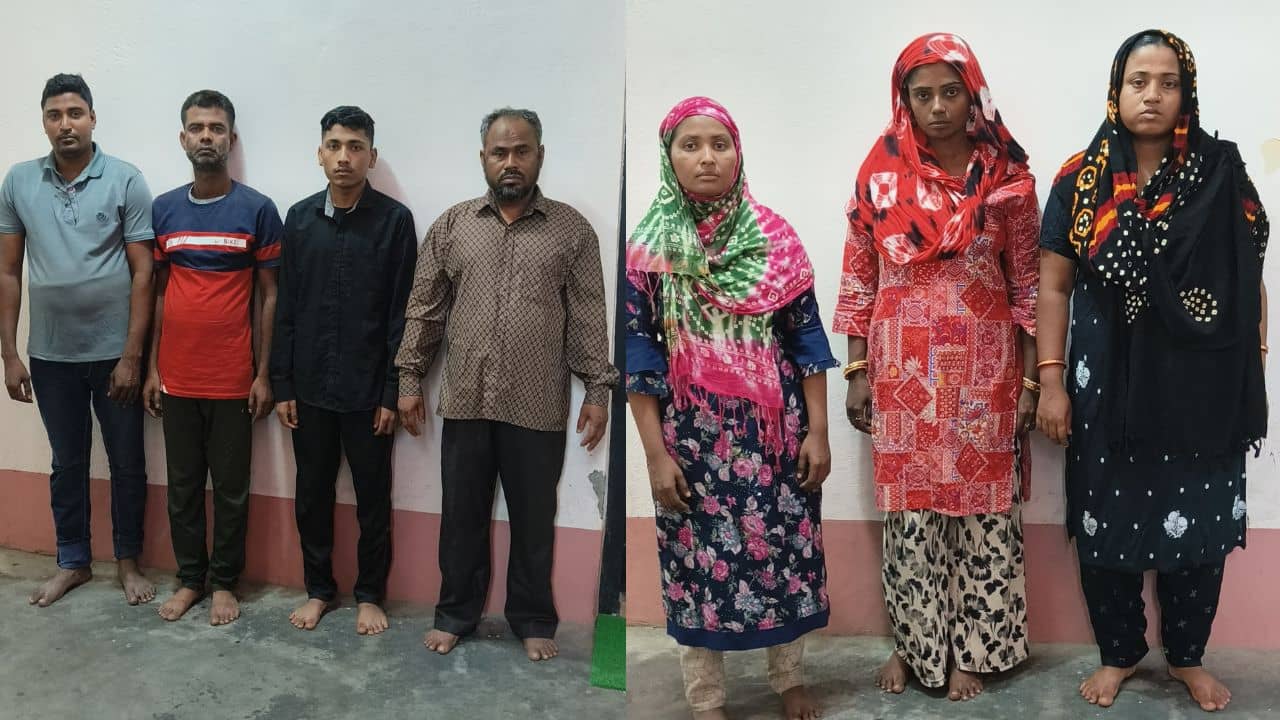Bangladesh: সীমান্তে পৌঁছনোর আগে ধৃত ৭ বাংলাদেশি অনুপ্রবেশকারী, দালালদের খুঁজছে পুলিশ
