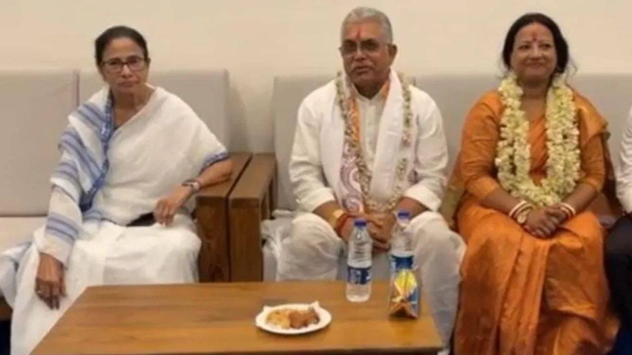 Dilip Ghosh: কালীঘাটের উচ্ছিষ্ট খেয়ে আজ সতী হয়ে গিয়েছে, মমতার আঁচলের তলায় থাকা নিয়ে দিলীপের বড় কথা