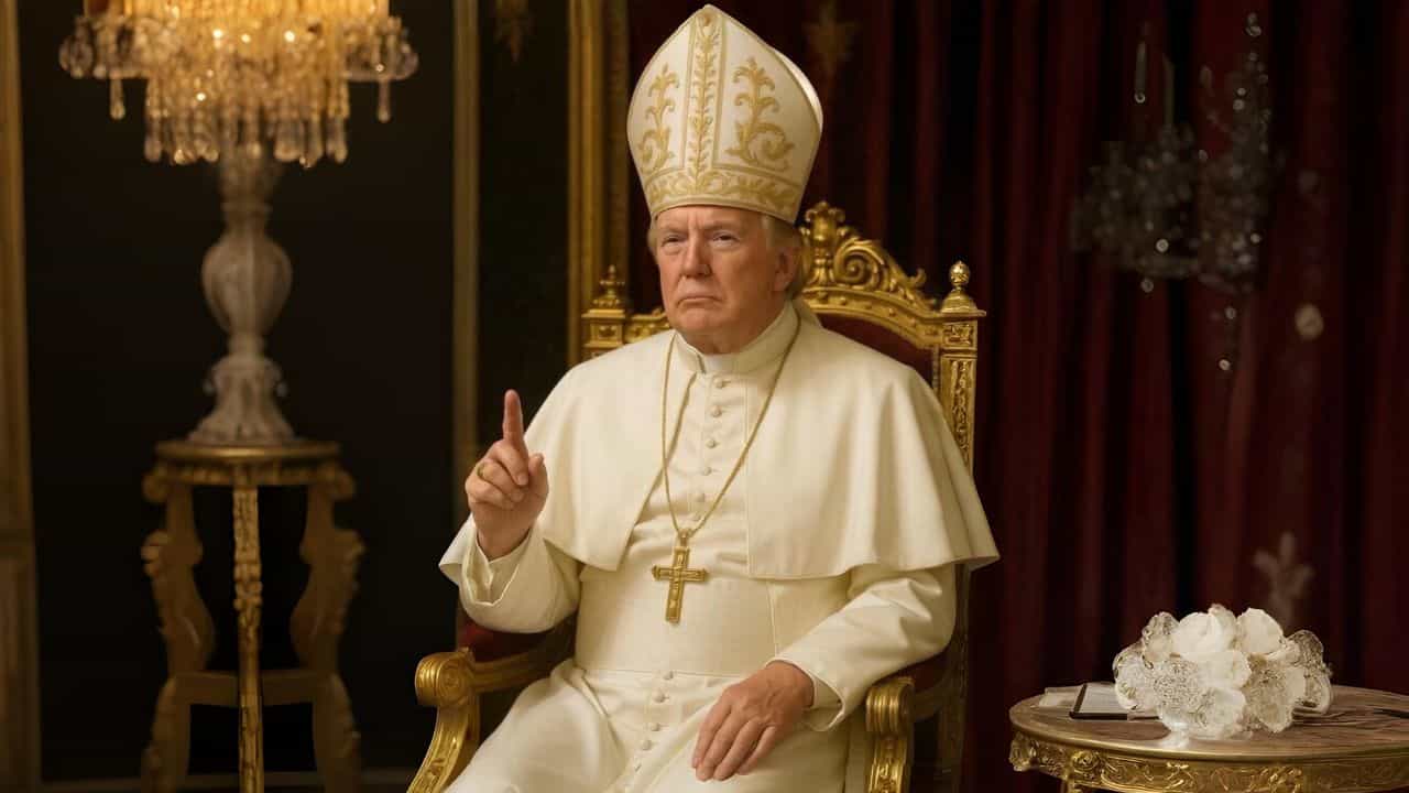 Donald Trump in Papal Attire: পোপ ফ্রান্সিসের পরে কি পোপ হবেন ট্রাম্প? ছবি পোস্ট করে কী বললেন তিনি? Donald Trump in Papal Attire: পোপ ফ্রান্সিসের পরে কি পোপ হবেন ট্রাম্প? ছবি পোস্ট করে কী বললেন তিনি?