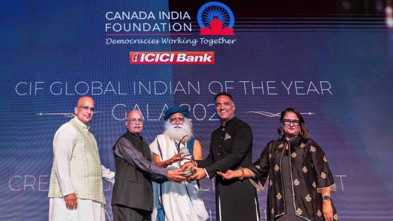 Global Indian of The Year: গ্লোবাল ইন্ডিয়ান অব দ্য ইয়ার-এর সম্মান পেলেন সদগুরু