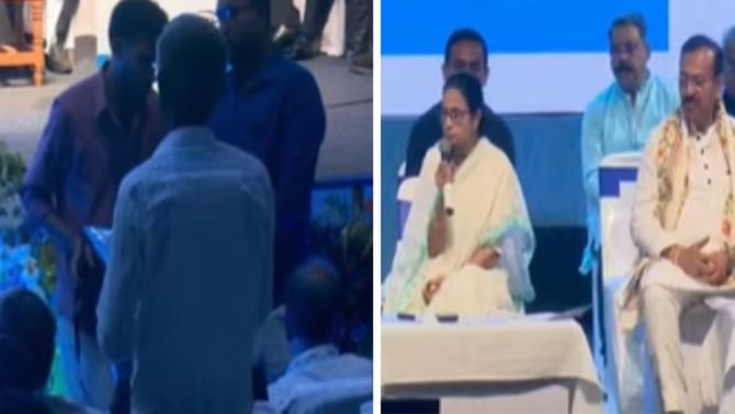 'পুলিশ যদি ট্যাক্স তোলে, তাহলে...', ব্যবসায়ীর কথা শুনেই যা বললেন মমতা 'পুলিশ যদি ট্যাক্স তোলে, তাহলে...', ব্যবসায়ীর কথা শুনেই যা বললেন মমতা