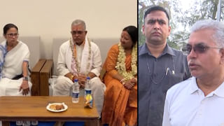 Digha, Jagannathdham: পাশাপাশি মমতা-দিলীপ, কী কথা হচ্ছে?