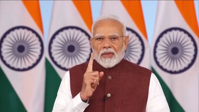 মহিলাদের সিঁদুর মোছার মূল্য এখন প্রত্যেক জঙ্গি জেনে গিয়েছে: মোদী মহিলাদের সিঁদুর মোছার মূল্য এখন প্রত্যেক জঙ্গি জেনে গিয়েছে: মোদী