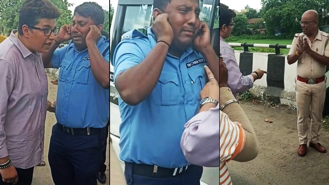 Video: বেলঘরিয়া এক্সপ্রেসে তোলা তোলার অভিযোগ, পুলিশকে 'কাঁদিয়ে' ছাড়লেন দাবাং মহিলা Video: বেলঘরিয়া এক্সপ্রেসে তোলা তোলার অভিযোগ, পুলিশকে 'কাঁদিয়ে' ছাড়লেন দাবাং মহিলা