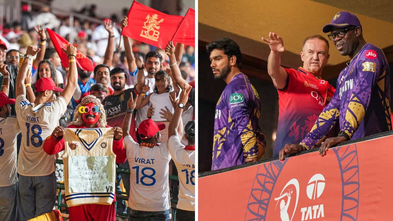 RCB vs KKR IPL Match Result: 'বিরাট' আয়োজন জলে, সরকারিভাবে বিদায় চ্যাম্পিয়ন কেকেআরের RCB vs KKR IPL Match Result: 'বিরাট' আয়োজন জলে, সরকারিভাবে বিদায় চ্যাম্পিয়ন কেকেআরের