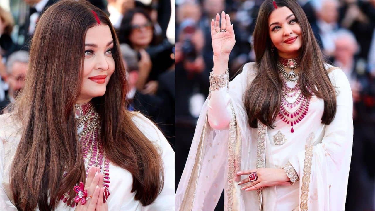 কান-এ চওড়া সিঁদুরে ঐশ্বর্য, অভিষেক বচ্চনের সঙ্গে বিয়ে ভাঙছে না!