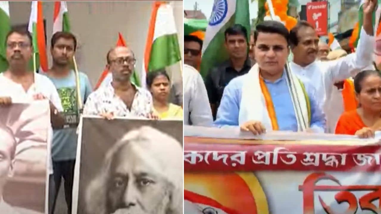 Operation Sindoor: বিজেপির তিরঙ্গার পাল্টা তৃণমূলের দেশপ্রেম, সিঁদুরের সাফল্য সামনে রেখে পথে শাসক-বিরোধী