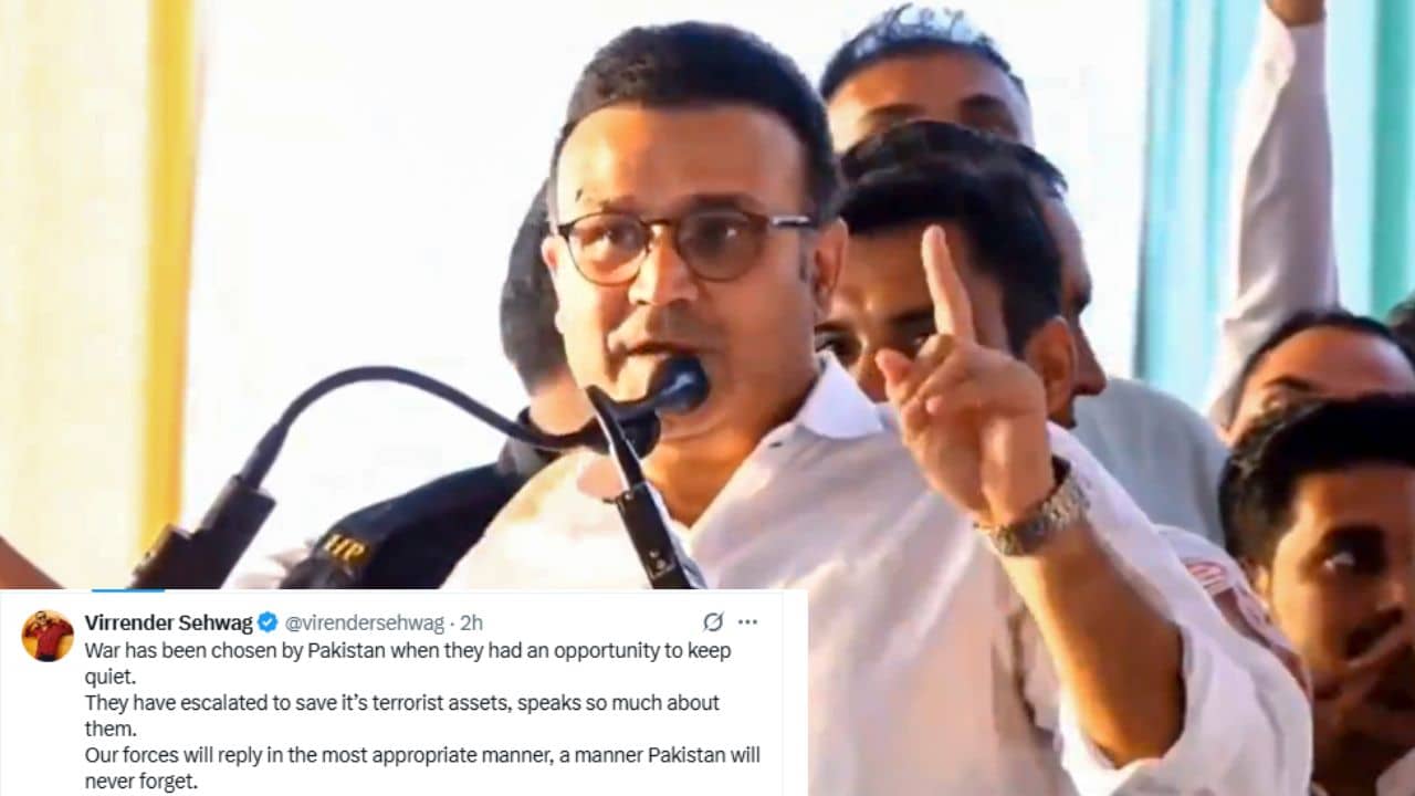 Virender Sehwag on Pakistan: জঙ্গি সম্পদ বাঁচাতে মরিয়া..., বাইশগজের মতোই পাকিস্তানকে ধুয়ে দিলেন বীরু