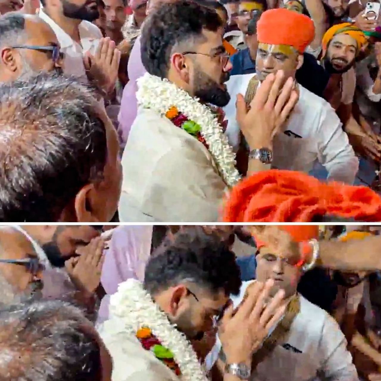 আধ্যাত্মিকতার সঙ্গে দিন দিন সম্পৃক্ত হচ্ছেন বিরাট কোহলি। অনুষ্কা শর্মা তাঁর জীবনে আসার পর তিনি বেশি আধ্যাত্মিকতায় বিলীন হয়েছেন। এ কথা কোহলি নিজেই অতীতে জানিয়েছেন।
