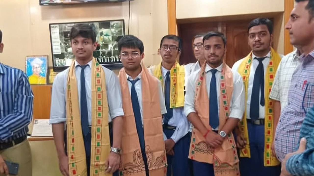 five students from Bankura Vivekananda Siksha Niketan High school got rank in Madhyamik result