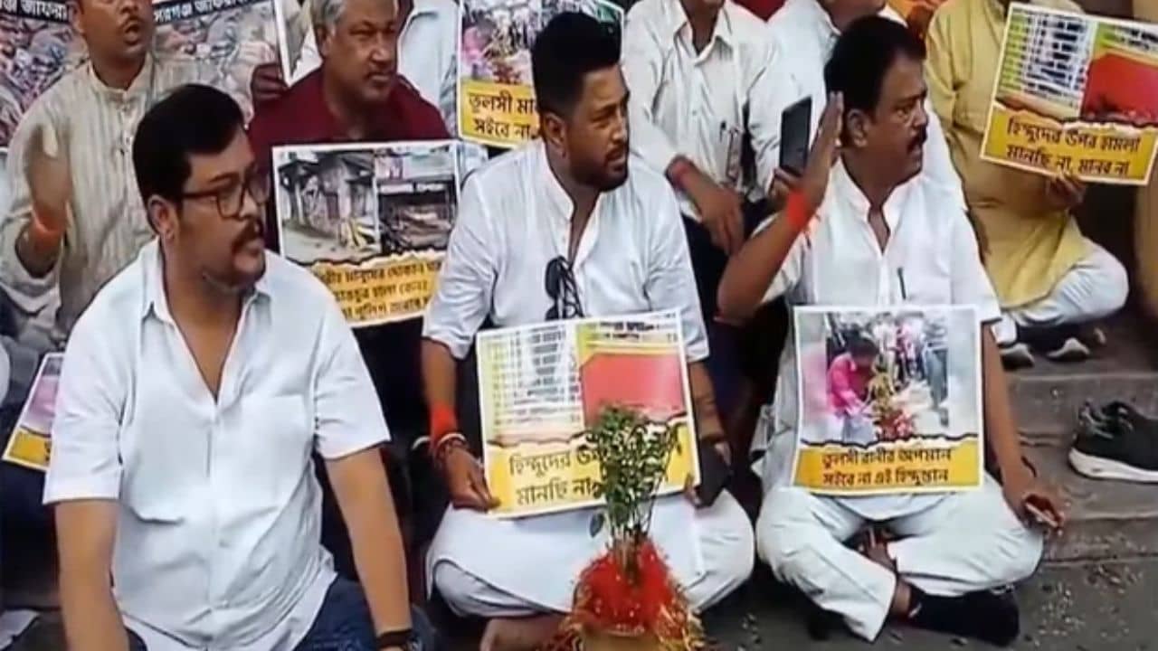 West Bengal Assembly: সাসপেন্ড বিধায়ক! ওয়াক আউট করে বিধানসভায় তুলসী-বিক্ষোভ বিজেপির