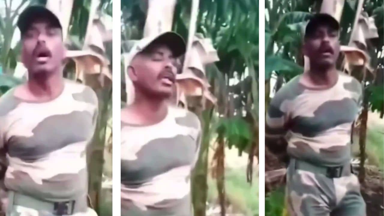 BSF Video: BSF জওয়ানকে গাছে বেঁধে মার-গালিগালাজ, বেহায়া বাংলাদেশিদের নোংরামি দেখুন শুধু এই ভিডিয়োয়