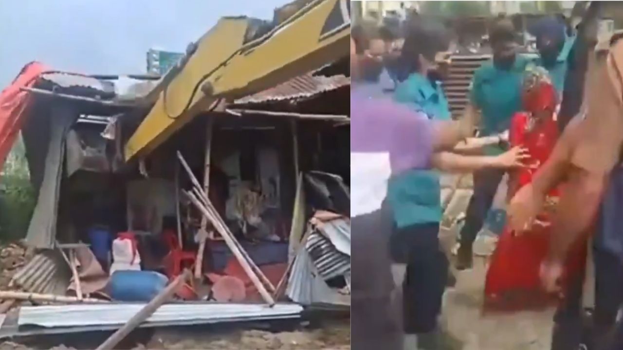 Bangladesh Durga Mandir Demolished: ঢাকায় দুর্গামন্দির ভেঙে তীব্র নিন্দার মুখে ইউনূস সরকার, সাফাই দিয়ে কী বলছে জানেন? Bangladesh Durga Mandir Demolished: ঢাকায় দুর্গামন্দির ভেঙে তীব্র নিন্দার মুখে ইউনূস সরকার, সাফাই দিয়ে কী বলছে জানেন?