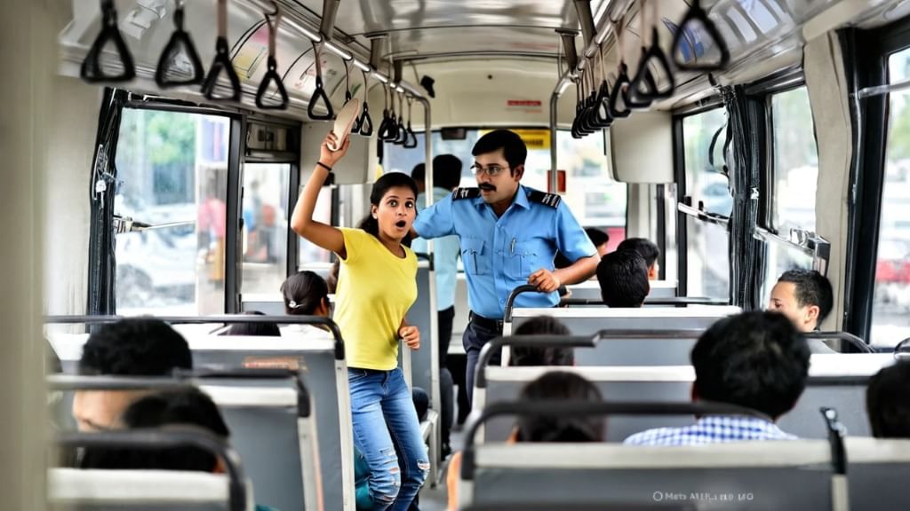 Bus Conductor Under Attack: বাস কন্ডাক্টরের দিকে জুতো হাতে ধেয়ে গেল মহিলা, তারপরেই যা ঘটল... Bus Conductor Under Attack: বাস কন্ডাক্টরের দিকে জুতো হাতে ধেয়ে গেল মহিলা, তারপরেই যা ঘটল...