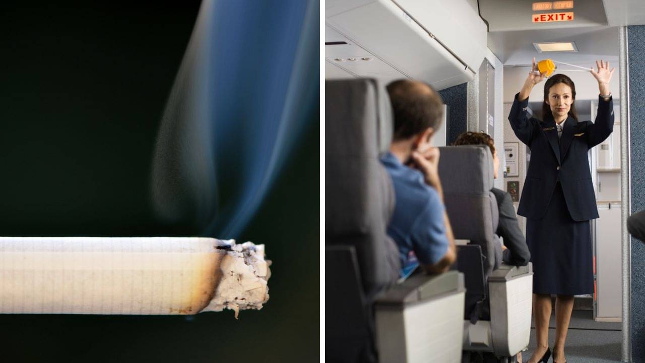 Airplane: ধূমপান পুরোপুরি নিষিদ্ধ, প্লেনের বাথরুমে কেন অ্যাশট্রে থাকে জানেন?