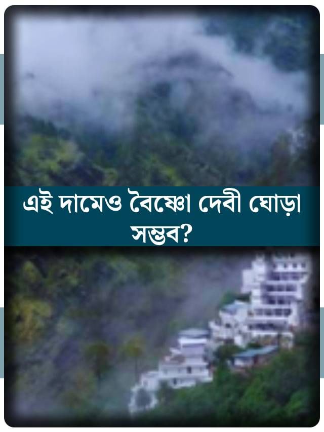 অবিশ্বাস্য কম খরচে বৈষ্ণো দেবী ট্যুর! IRCTC-এর এই প্যাকেজের কথা জানেন? অবিশ্বাস্য কম খরচে বৈষ্ণো দেবী ট্যুর! IRCTC-এর এই প্যাকেজের কথা জানেন?