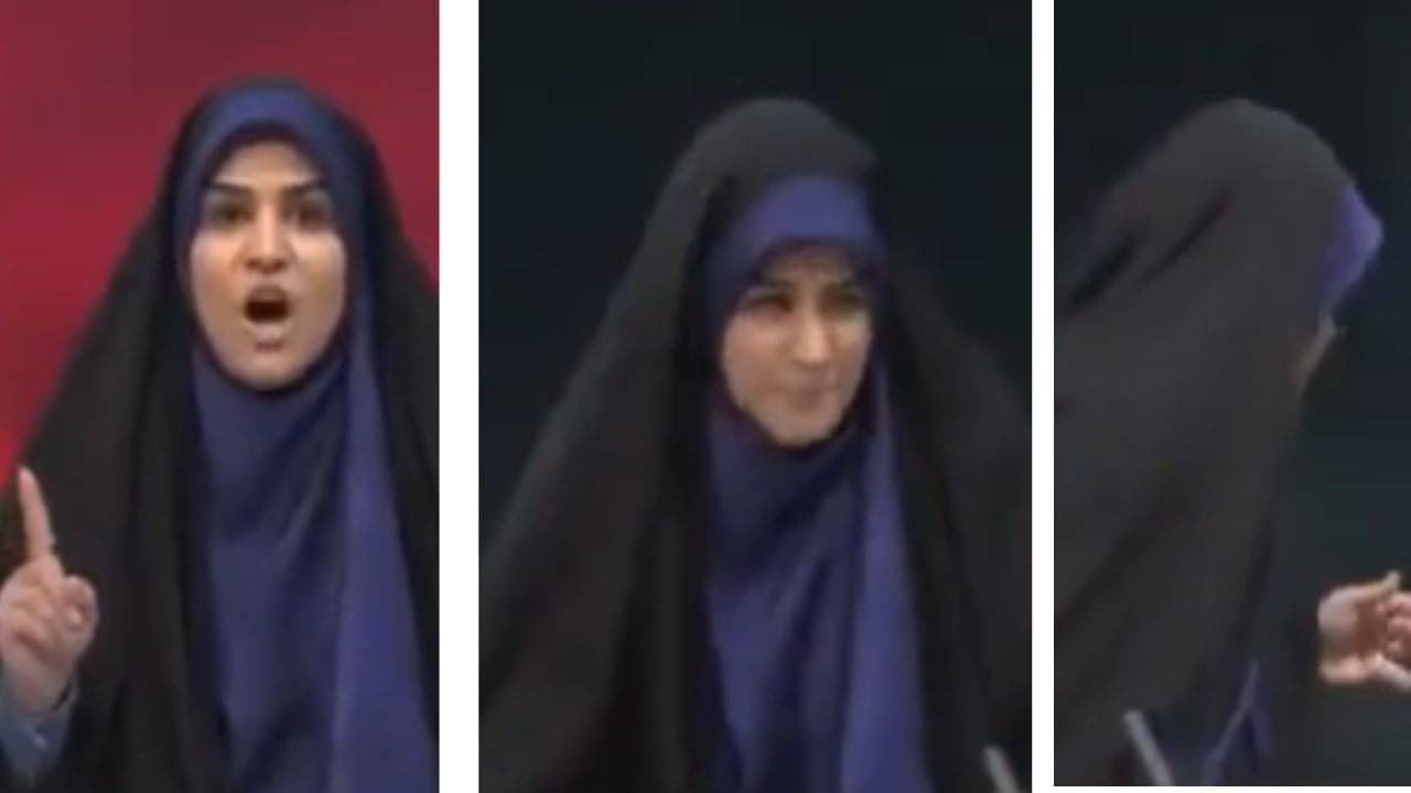 Israel Iran War video: লাইভ চলাকালীন ইজ়রায়েলের বিস্ফোরণ, স্টুডিয়ো ছেড়ে পালালেন ইরানীয় অ্যাঙ্কার, শিউরে উঠবেন ভিডিয়ো দেখলে