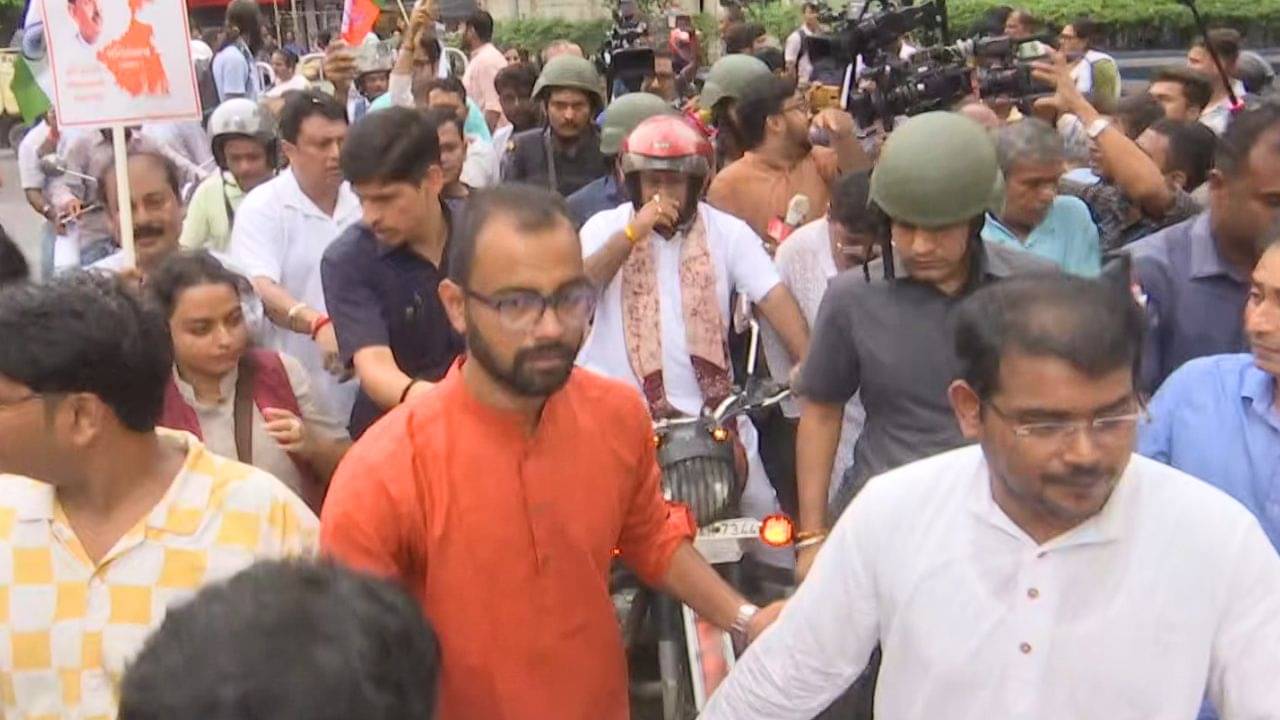 Paschimbangal Divas: সুকান্তর বাইক মিছিলে তুলকালাম, পশ্চিমবঙ্গ দিবস পালন ঘিরে উত্তপ্ত ভবানীপুর