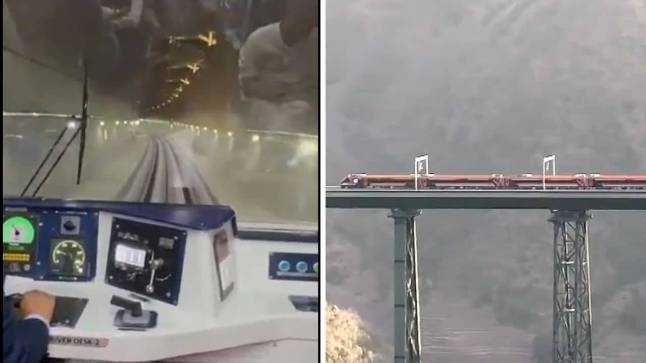 VIDEO-Vande Bharat: ১২ কিলোমিটার অন্ধকার সুড়ঙ্গের মধ্যে কীভাবে ছুটল বন্দে ভারত, দেখুন সেই ভিডিয়ো