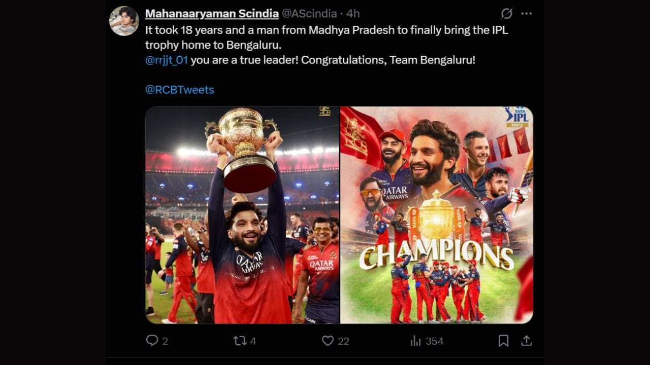 Mahanaryaman Scindia X