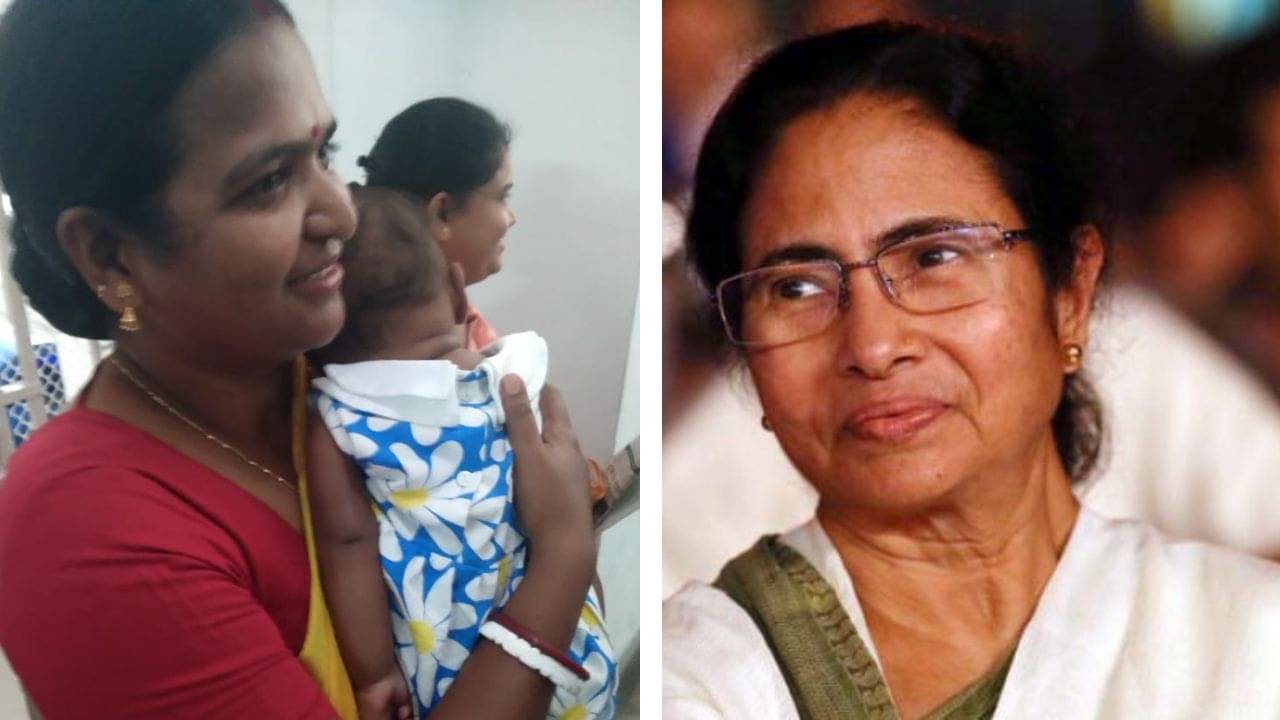 CM Mamata Banerjee: বিধানসভায় মুখ্যমন্ত্রীর ঘরে সদ্যোজাতকে কোলে নিয়ে ঢুকলেন মা, মমতা নাম রাখলেন ঐশী