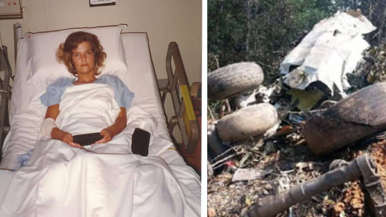 পা থেকে কোমর অবধি ১২টা হাড় ভাঙা, ঝুলছে চোয়াল, অকেজো ফুসফুস! প্লেন ক্র্যাশের পর কী অবস্থা হয় অ্যানেট হার্ফকেন্সের