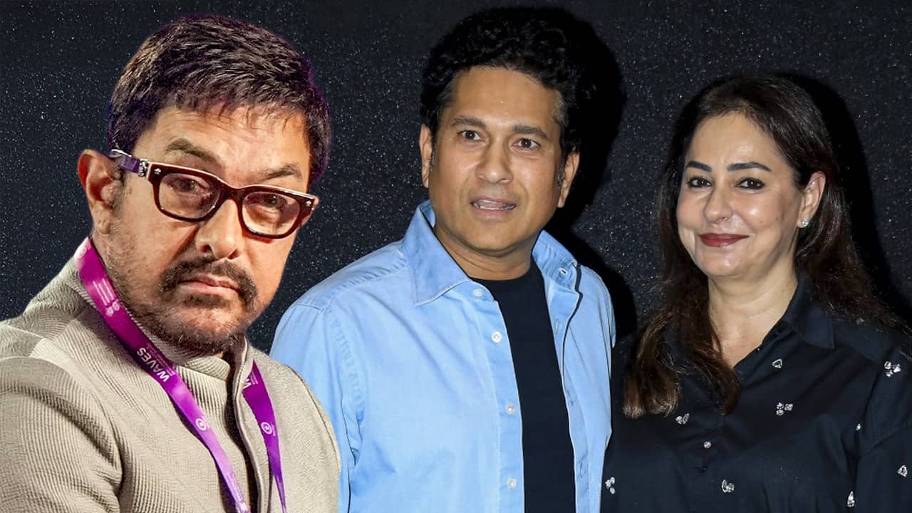 Sachin Tendulkar ভিডিয়ো: আমিরের সঙ্গে সাক্ষাৎ সচিনের, বলিউড তারকার অতিথিদের মুখে সেই পরিচিত ধ্বনি!