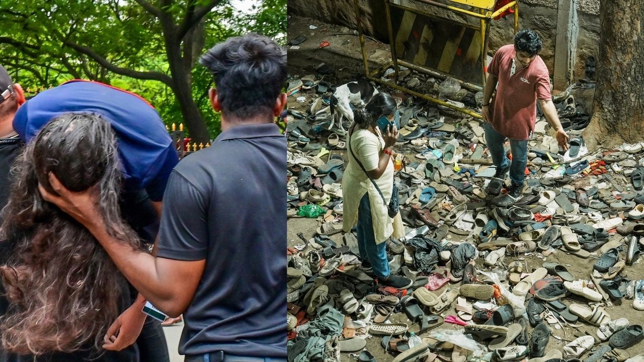 Bengaluru Stampede: পালানোর বৃথা চেষ্টা, বিমানবন্দর থেকে গ্রেফতার RCB কর্তা, ধৃত আরও ৩ Bengaluru Stampede: পালানোর বৃথা চেষ্টা, বিমানবন্দর থেকে গ্রেফতার RCB কর্তা, ধৃত আরও ৩