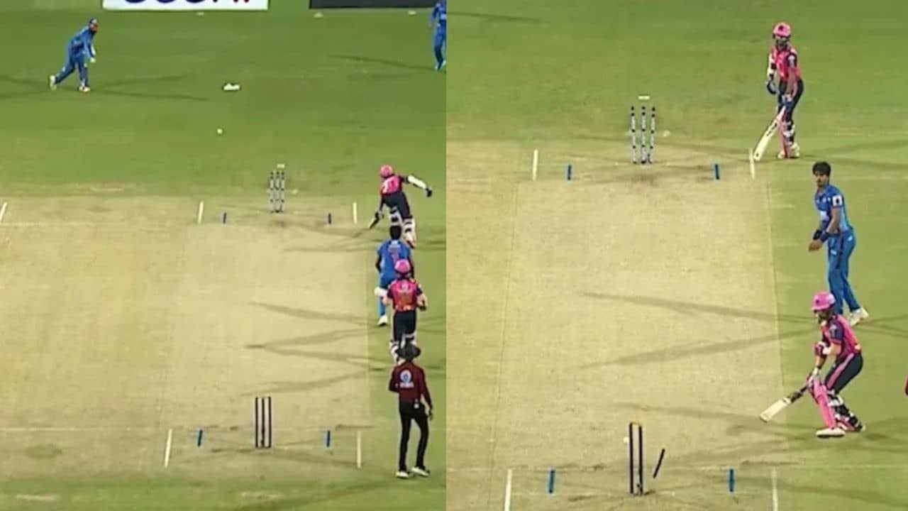 Cricket Bizarre ভিডিয়ো: এক থ্রোয়ে ভেঙে দিলেন দুই প্রান্তের উইকেট! এমন রানআউট দেখেছেন?