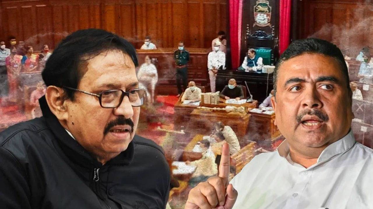 Suvendu Adhikari: কী হল দরজা খুলছেন কেন?, শুভেন্দু অধিকারী বলতে উঠলেন, খোলা হল ১৫ টা দরজা... কী হল বিধানসভায়?