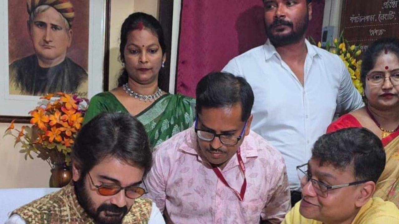‘মাচা করতে আসিনি যে ডায়লগ বলব’, বঙ্কিম ভবনে বললেন প্রসেনজিৎ