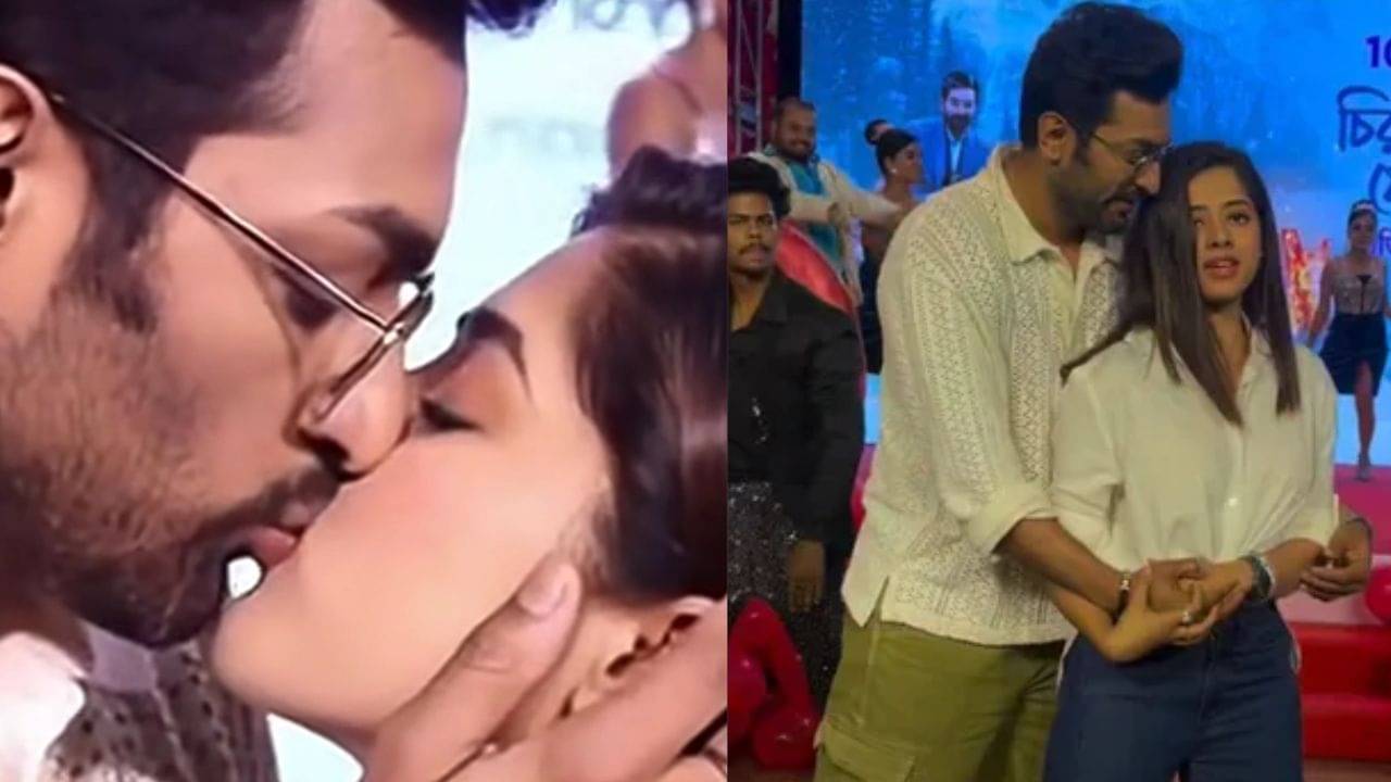 এআই কিসিং ভিডিয়োর কেরামতি, জীতু-দিতিপ্রিয়া কি সত্যি চুমু খেলেন?
