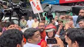 পুলিশ vs বিজেপি পশ্চিমবঙ্গ দিবস পালন ঘিরে ধুন্ধুম...