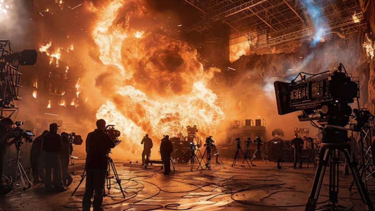 সিরিয়ালের সেটে দাউ-দাউ করে আগুন, লক্ষ-লক্ষ টাকার ক্ষতি