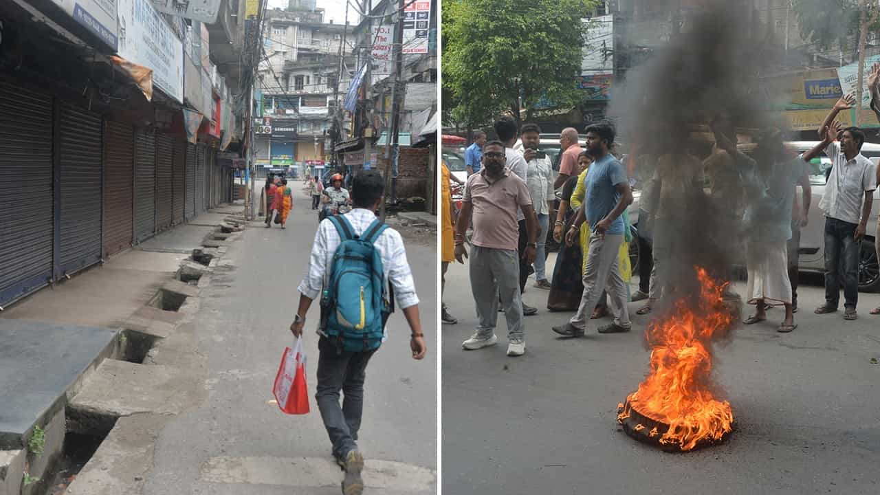 Bharat Bandh: রাত পোহালেই ভারত বনধ! ছুটি নিলেই কড়া অ্যাকশন নবান্নর, কলকাতার কোণায় কোণায় থাকবে লালবাজারের পুলিশ Bharat Bandh: রাত পোহালেই ভারত বনধ! ছুটি নিলেই কড়া অ্যাকশন নবান্নর, কলকাতার কোণায় কোণায় থাকবে লালবাজারের পুলিশ