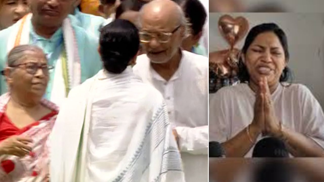 21 July-Bitan Adhikari: মমতার হাত ধরে একুশের সভায় পহেলগাঁওয়ে নিহত বিতানের মা-বাবা, স্ত্রী সোহিনী শুনেই যা বললেন... 21 July-Bitan Adhikari: মমতার হাত ধরে একুশের সভায় পহেলগাঁওয়ে নিহত বিতানের মা-বাবা, স্ত্রী সোহিনী শুনেই যা বললেন...