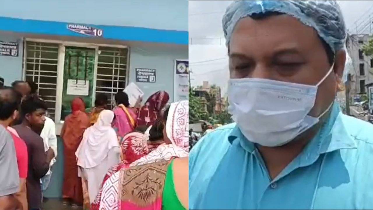 Egra: আউটডোরে লম্বা লাইন, সুপার স্পেশ্যালিটির হাসপাতালের চিকিৎসক তখন ব্যস্ত অন্য় কাজে...ধরা পড়তেই দে ছুট...