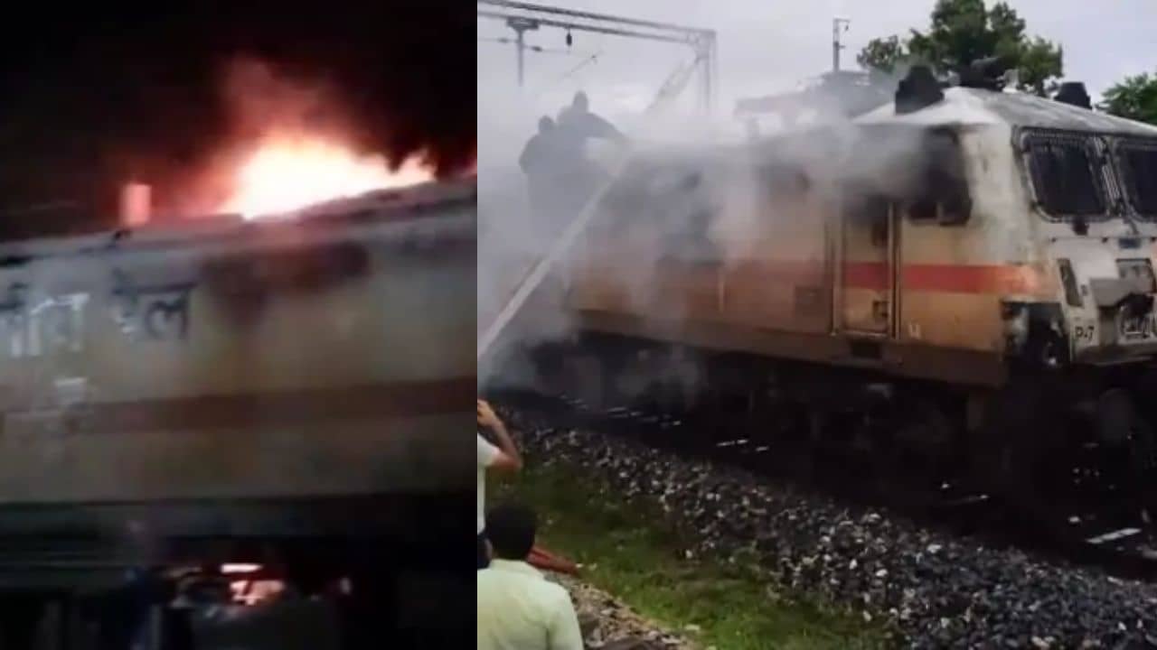 Fire in train: ঘুমিয়ে যাত্রীরা, হঠাৎ চলন্ত এক্সপ্রেসে আগুন রাজস্থানে