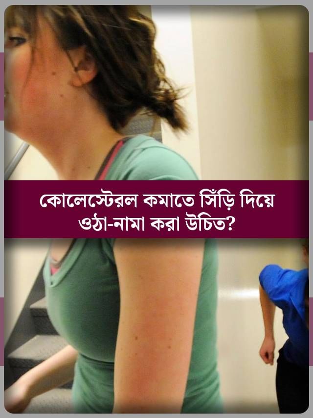 সিঁড়ি দিয়ে ওঠা-নামা করলে কি কোলেস্টেরল কমে? সিঁড়ি দিয়ে ওঠা-নামা করলে কি কোলেস্টেরল কমে?