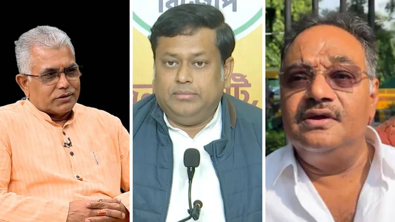 BJP Bengal: ৪৮ ঘণ্টার মধ্যে একে একে হাজির দিলীপ, শমীক, সুকান্ত, কী হচ্ছে দিল্লিতে!