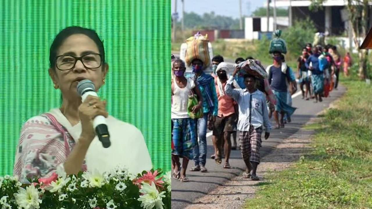 CM Mamata Banerjee: ‘বাংলায় কাজের অভাব নেই, পরিযায়ী শ্রমিকদের চলে আসতে বলুন’, বড় বার্তা মমতার